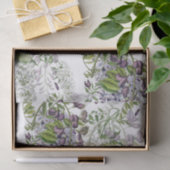 パープルウィステリカスタムアカラーティッシュペーパー 薄葉紙 (ギフト)