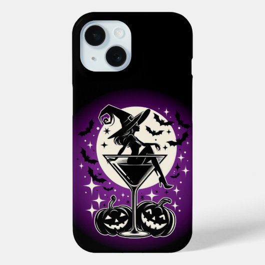 パープルウィッチマティーニ Case-Mate iPhoneケース (裏面)