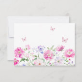 パープルウィルフラワーズ葬儀共有メモリカード 出欠カード (裏面)