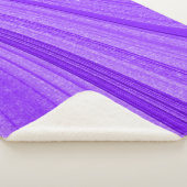 パープルウェーグリッター シェルパブランケット (3/4)