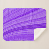 パープルウェーグリッター シェルパブランケット (正面(横))