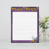 パープルウォッシュハロウィーン定常ライニング紙 (スタンド正面)