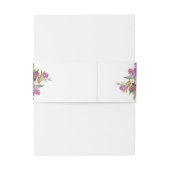 パープルウォーターきらめくカラーアメジストベリーバンド 招待状ベリーバンド (裏面例)