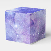 パープルウォーターカラースターリースカイ宇宙恋人銀河系 フェイバーボックス (正面サイド)