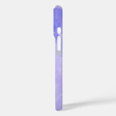 パープルウォーターカラームーンカバー Case-Mate iPhoneケース (裏面 / 左)