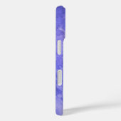 パープルウォーターカラームーンカバー Case-Mate iPhoneケース (裏面 / 右)