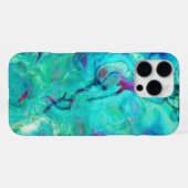 パープルウォータースプライト iPhoneケース (裏面横)