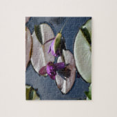 パープルウォーターリリーパズル ジグソーパズル (縦)