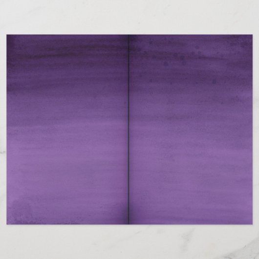 パープルウォーター洗面スクラップブック紙 (正面)