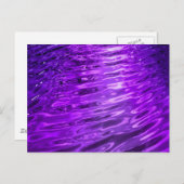 パープルウォーター ポストカード (正面/裏面)