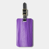 パープルウォーター ラゲッジタグ (正面縦)