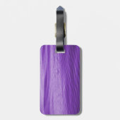 パープルウォーター ラゲッジタグ (裏面縦)