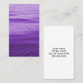 パープルウォーター 名刺 (正面/裏面)