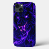 パープルウルフ Case-Mate iPhoneケース (裏面)