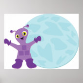 パープルエイリアン ポスター (正面)