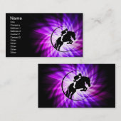 パープルエクエストリアン 名刺 (正面/裏面)