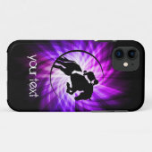 パープルエクエストリアン Case-Mate iPhoneケース (裏面(横))