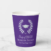 パープルエクシレイションパーティクラシックカスタム 紙コップ (裏面)