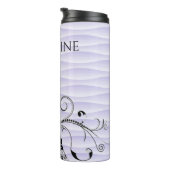 パープルエッフェルタワー花火熱タンブラー タンブラー (回転右)