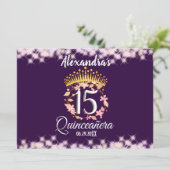 パープルエレガントと金ゴールドのキンチェニェラスペインのメニュー メニュー (スタンド正面)