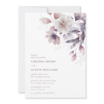 パープルエレガントな結婚式