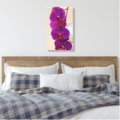 パープルエレガントオーキッドキャンバスプリント キャンバスプリント (インサイチュ (寝室))
