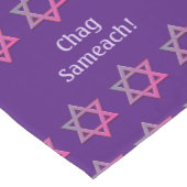 パープルエレガントカスタマイズ | スターオブデービット ショートテーブルランナー (コーナー)