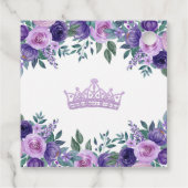 パープルエレガントキンセアニェラありがとう フェイバータグ (裏面)