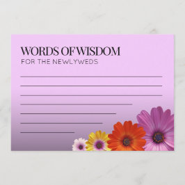 パープルエレガントグリッターの結婚デイジー プログラム