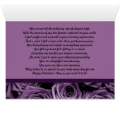 パープルエレガントバラバレンタイン (内部横(下))