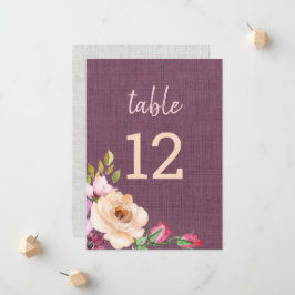 パープルエレガントピーチバラキャンバスのテクスチャ 案内状