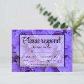 パープルエレガントフローラアジサイLavender RSVP (スタンド正面)