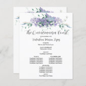 パープルエレガントフローラキンセアニェラ計画 (正面/裏面)