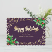 パープルエレガントホリースノー事業 シーズンカード (スタンド正面)