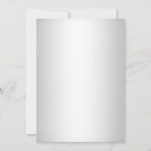 パープルエレガントホワイトレースシャンパンブランチ招待状 招待状 (裏面)