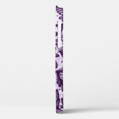 パープルエレガントレースブラックベリーボールドケース Case-Mate iPhoneケース (裏面 / 左)