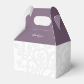 パープルエレガントレースロータスウォーター色 フェイバーボックス (裏面サイド)