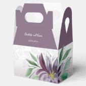 パープルエレガントレースロータスウォーター色 フェイバーボックス (オープン)