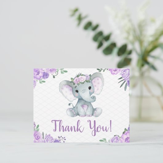 パープルエレファントサンキューカードバラガール (スタンド正面)