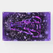 パープルエレファントバナー 横断幕 (横)