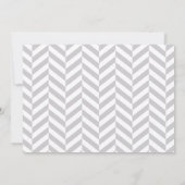 パープルエレファント🐘ベビー《キリスト教》洗礼式や命名式 招待状 (裏面)