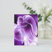 パープルエンジェルポストカード ポストカード (スタンド正面)