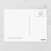 パープルエンジェルポストカード ポストカード (裏面)