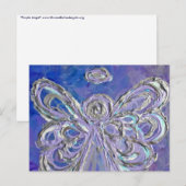 パープルエンジェル ポストカード (正面/裏面)