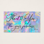 パープルオパールのご購入ありがとうございます (正面)