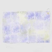 パープルオリーブ抽象芸術 ゴルフタオル (横)