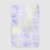 パープルオリーブ抽象芸術 ゴルフタオル (正面)