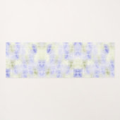 パープルオリーブ抽象芸術 ヨガマット (裏面(横))