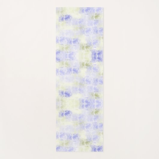 パープルオリーブ抽象芸術 ヨガマット (正面)