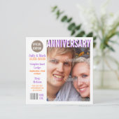 パープルオレンジの記念誌PERSONALIZE 招待状 (スタンド正面)